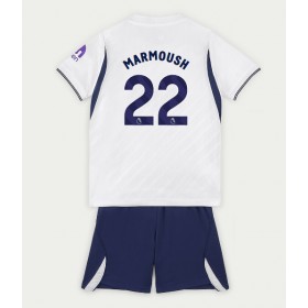 Dětské fotbalový komplet Tottenham Hotspur Omar Marmoush #22 Domácí košile 2026-27 Krátkým Rukávem